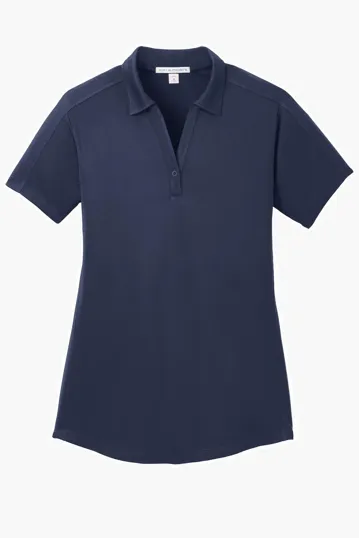 Port Authority Women's Diamond Jacquard Polo — view 7
