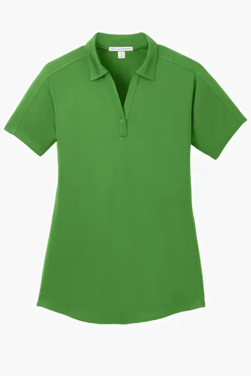 Port Authority Women's Diamond Jacquard Polo — view 8