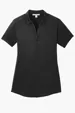Port Authority Women's Diamond Jacquard Polo — view 2
