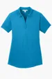 Port Authority Women's Diamond Jacquard Polo — view 3