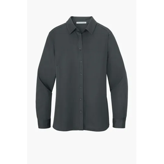 Port Authority Women's Dimension Knit Dress Shirt — view 9