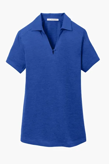 Port Authority Women's Digi Heather Performance Polo — view 6