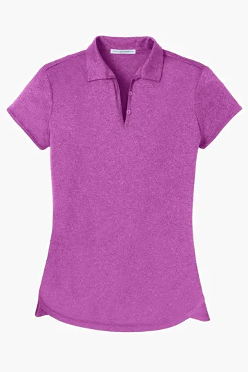 Port Authority Women's Trace Heather Polo — view 2