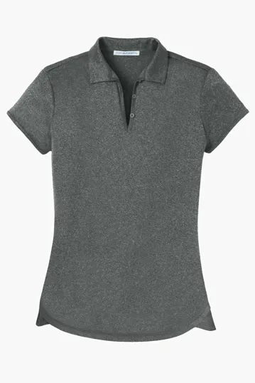 Port Authority Women's Trace Heather Polo — view 3
