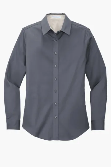 Port Authority Women's Long Sleeve Easy Care Shirt — view 2