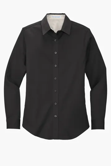 Port Authority Women's Long Sleeve Easy Care Shirt — view 5