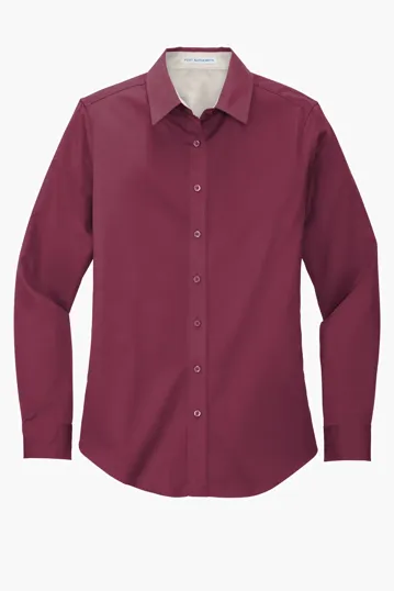Port Authority Women's Long Sleeve Easy Care Shirt — view 6