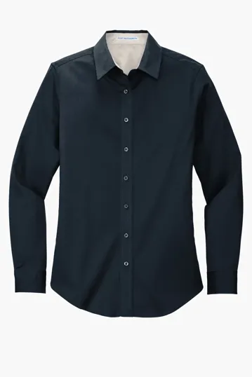 Port Authority Women's Long Sleeve Easy Care Shirt — view 7