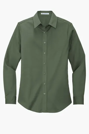 Port Authority Women's Long Sleeve Easy Care Shirt — view 8