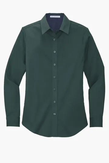 Port Authority Women's Long Sleeve Easy Care Shirt — view 10