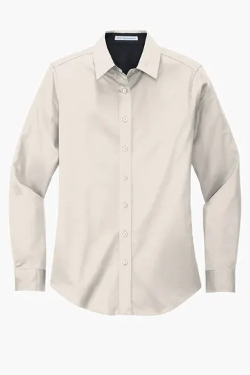Port Authority Women's Long Sleeve Easy Care Shirt — view 14