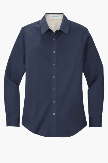 Port Authority Women's Long Sleeve Easy Care Shirt — view 17