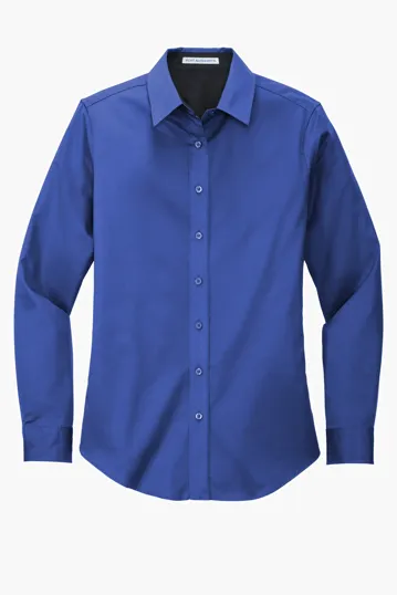Port Authority Women's Long Sleeve Easy Care Shirt — view 20