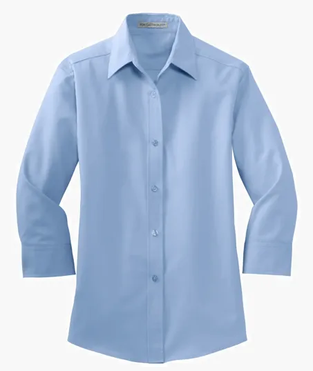 Port Authority Women's 3/4-Sleeve Easy Care Shirt — view 4