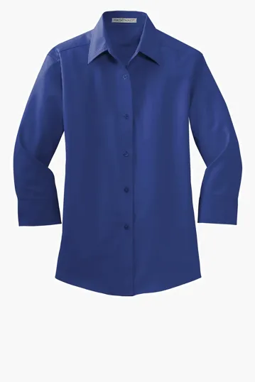 Port Authority Women's 3/4-Sleeve Easy Care Shirt — view 5
