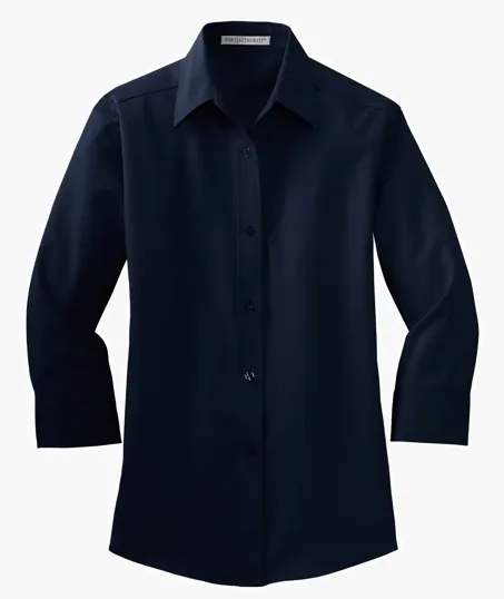 Port Authority Women's 3/4-Sleeve Easy Care Shirt — view 6