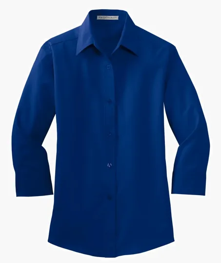 Port Authority Women's 3/4-Sleeve Easy Care Shirt — view 8