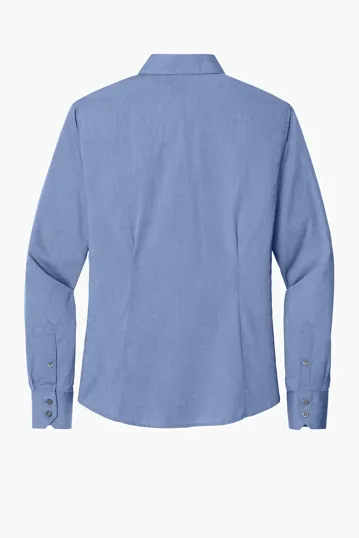 Port Authority Women's Crosshatch Easy Care Shirt — view 8