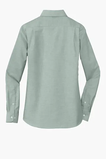 Port Authority Women's SuperPro Oxford Shirt — view 9