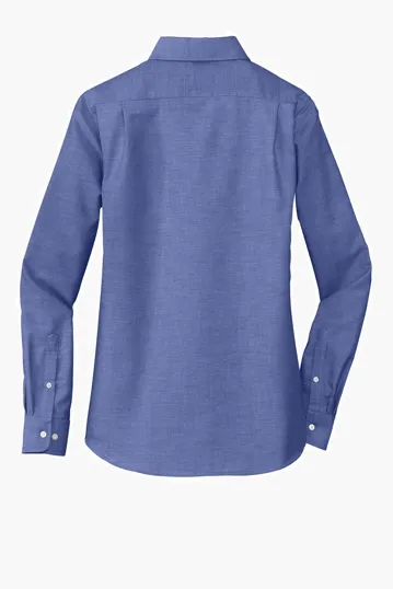 Port Authority Women's SuperPro Oxford Shirt — view 10