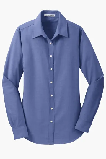Port Authority Women's SuperPro Oxford Shirt — view 4