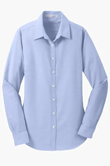 Port Authority Women's SuperPro Oxford Shirt — view 5