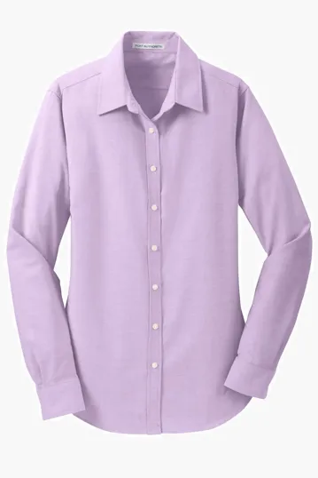 Port Authority Women's SuperPro Oxford Shirt — view 6