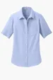 Port Authority Women's Short Sleeve SuperPro Oxford Shirt — view 4