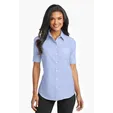 Port Authority Women's Short Sleeve SuperPro Oxford Shirt