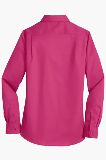 Port Authority Women's SuperPro Twill Shirt — view 11