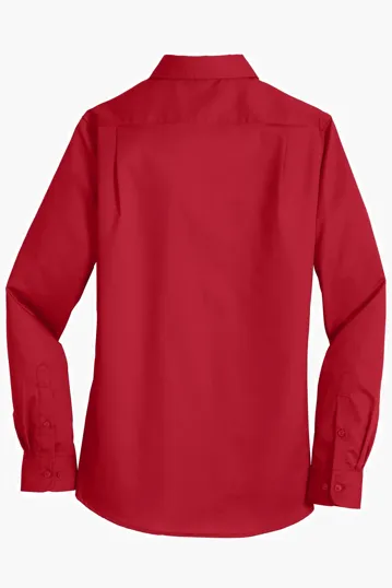 Port Authority Women's SuperPro Twill Shirt — view 12