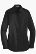 Port Authority Women's SuperPro Twill Shirt — view 2