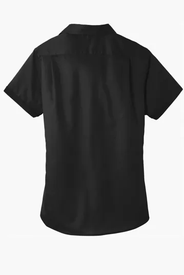 Port Authority Women's Short Sleeve SuperPro Twill Shirt — view 10