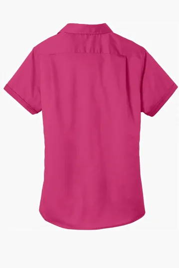 Port Authority Women's Short Sleeve SuperPro Twill Shirt — view 12