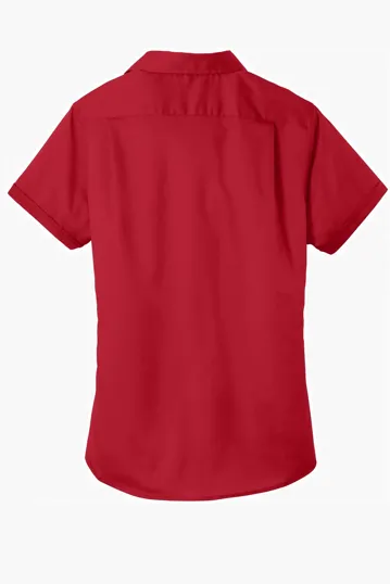 Port Authority Women's Short Sleeve SuperPro Twill Shirt — view 13