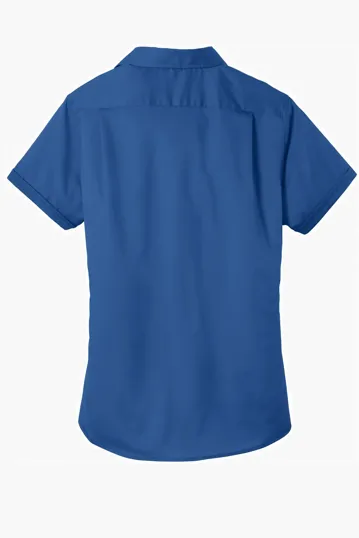 Port Authority Women's Short Sleeve SuperPro Twill Shirt — view 15