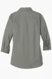 Port Authority Women's 3/4-Sleeve SuperPro Twill Shirt — view 9