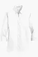 Port Authority Women's 3/4-Sleeve SuperPro Twill Shirt — view 7