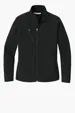 Port Authority Women's Textured Soft Shell Jacket — view 4