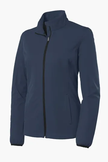 Port Authority Women's Active Soft Shell Jacket — view 3
