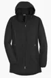 Port Authority Women's Active Hooded Soft Shell Jacket — view 2