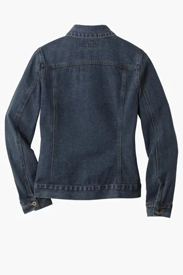 Port Authority Women's Denim Jacket — view 3