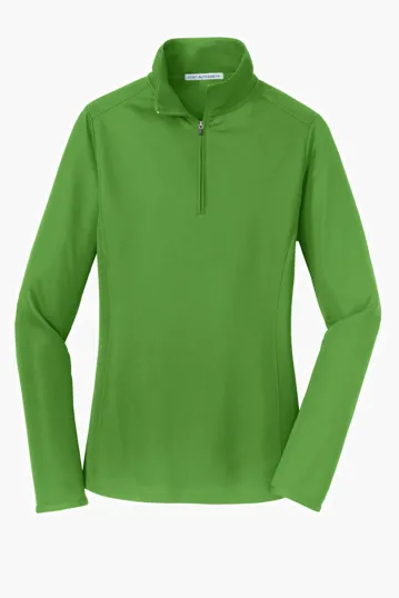 Port Authority Women's Pinpoint Mesh 1/2-Zip — view 5