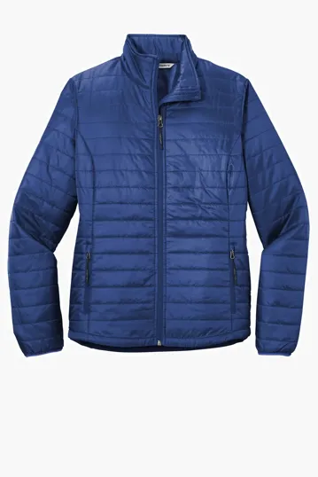 Port Authority Women's Packable Puffy Jacket — view 2