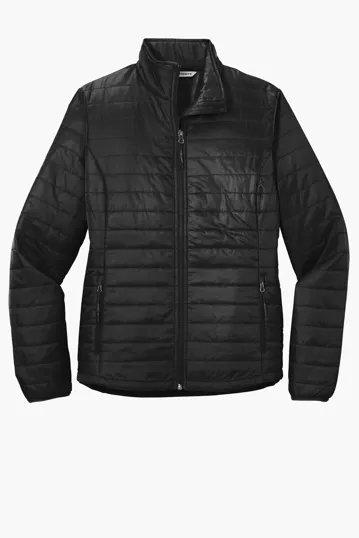 Port Authority Women's Packable Puffy Jacket — view 3