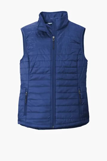 Port Authority Women's Packable Puffy Vest — view 2