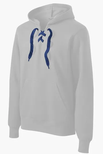 Sport-Tek Lace Up Hooded Sweatshirt Laces — view 17