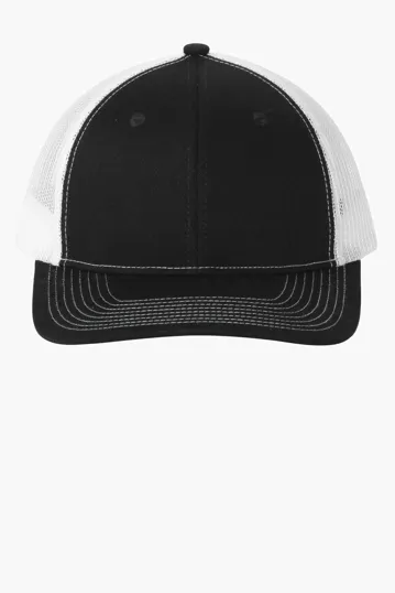 Port Authority Snapback Ponytail Trucker Cap — view 3