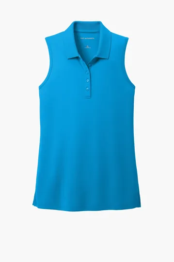 Port Authority Women's Dry Zone UV Micro-Mesh Sleeveless Polo — view 2