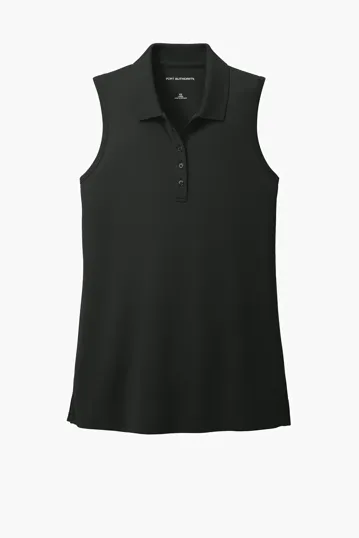 Port Authority Women's Dry Zone UV Micro-Mesh Sleeveless Polo — view 4